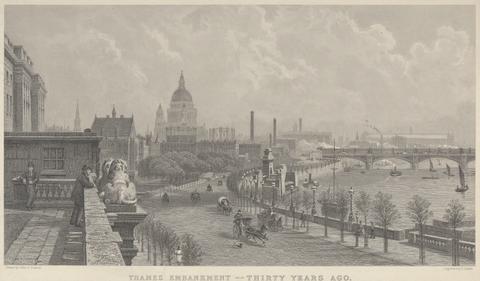 Henry Adlard Thames Embankment -- Thirty Years Ago