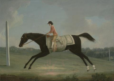 Thomas Smith of Derby Borlase Cokayne as a Boy riding Sultana
