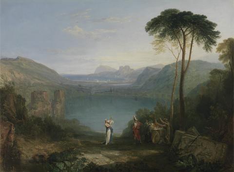 Joseph Mallord William Turner Lake Avernus: Aeneas and the Cumaean Sibyl