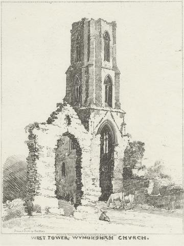 Robert Dixon West Tower, Wymondham Church