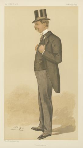 Leslie Matthew 'Spy' Ward Politicians - Vanity Fair. 'Westhoughton'. Lord Stanley. 29 March 1894