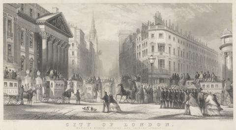 Thomas Abiel Prior City of London, Mansion House, Poultry and Prince's Street