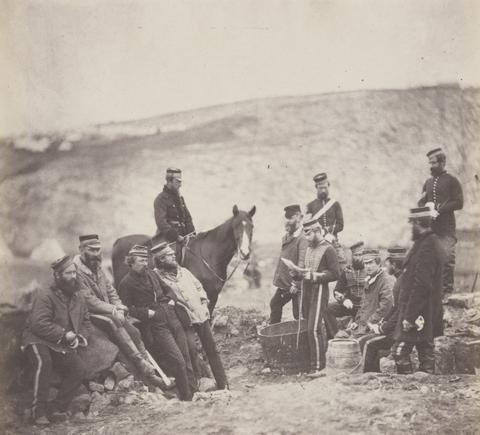 Roger Fenton Officers & Men of the 8th Hussars