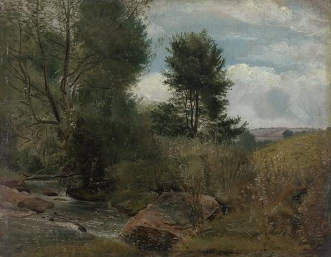 Lionel Constable View on the River Sid, near Sidmouth