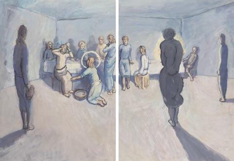 Francis Hoyland The Washing of the Disciples' Feet (Left)
