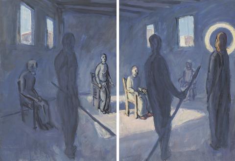 Francis Hoyland The Trial Before the Jewish Council (Left)