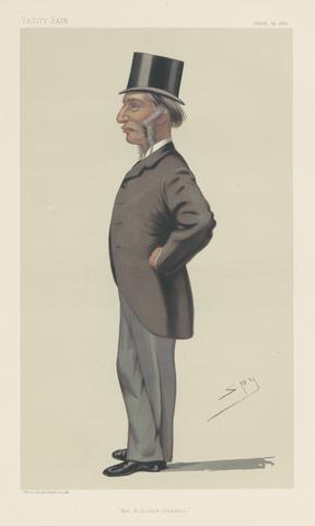 Leslie Matthew 'Spy' Ward Vanity Fair: Legal; 'The Solicitor-General', Farrer Herschell, March 19, 1881