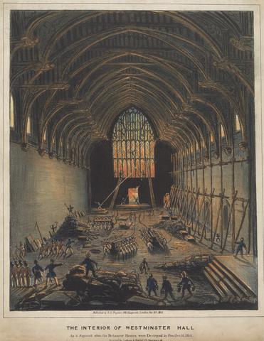 unknown artist The Interior of Westminster Hall