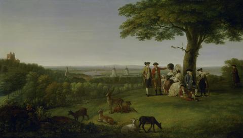 John Feary One Tree Hill, Greenwich, with London in the Distance