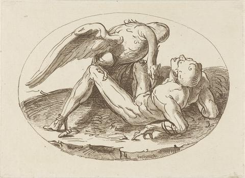 Francesco Bartolozzi Tityus' Liver being Attacked by Vulture