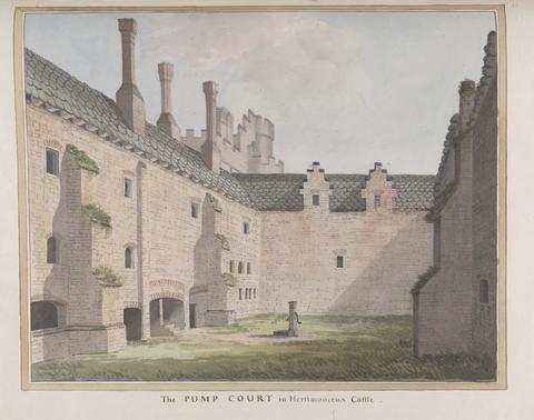 James Lambert of Lewes Herstmonceux Castle, East Sussex: The Pump Court