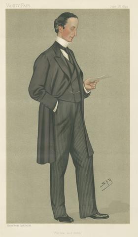 Leslie Matthew 'Spy' Ward Politicians - Vanity Fair - 'Persia and India'. The Hon. George Nathaniel Curzon. June 18, 1892