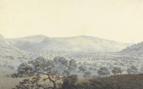 Moses Griffith Distant view of Llandrillo