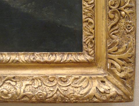 unknown framemaker British, Louis XIV style frame