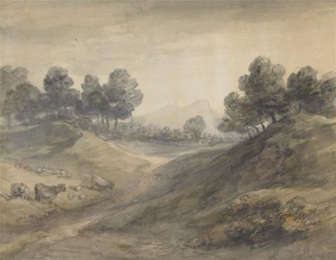 Thomas Gainsborough RA Landscape and Cattle