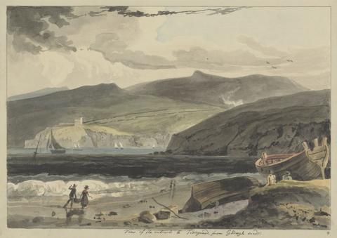 unknown artist View of the Entrance to Fishguard, from Goodwych Sands