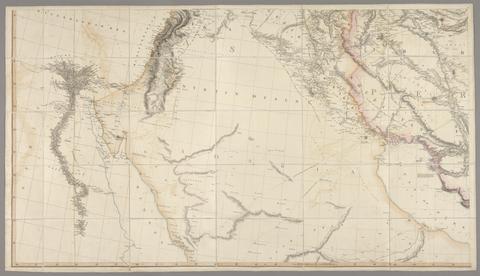 Outline of the countries between Delhi and Constantinople / by A. Arrowsmith.