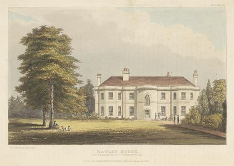 unknown artist Hawley House: The Residence of T. Champion Esq.