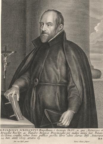 Peter Clouet R.P.Carolus Scribanius