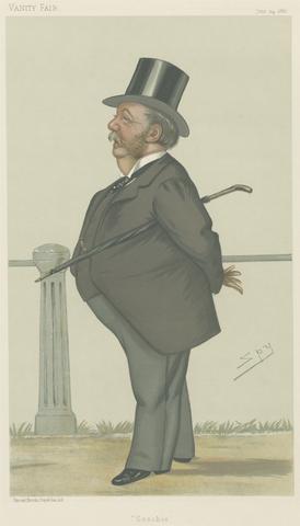 Leslie Matthew 'Spy' Ward Vanity Fair: Theatre; 'Goochie', Captain Arthur Gooch, June 24, 1882