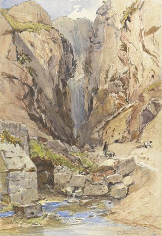 John Fulleylove The Castalian Spring, Delphi