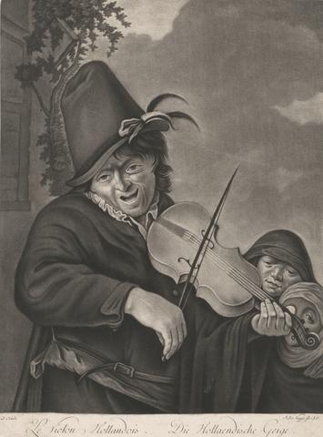 Johann Simon Negges Le Violon Hollandois