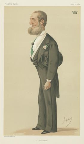 Politicians - Vanity Fair - 'The Marquis D'Azeglio'. June 20, 1874