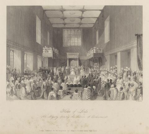 Henry Melville Her Majesty opening the Session of Parliament