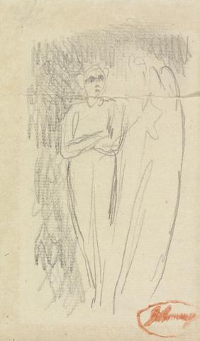unknown artist Standing Figure and Ghost