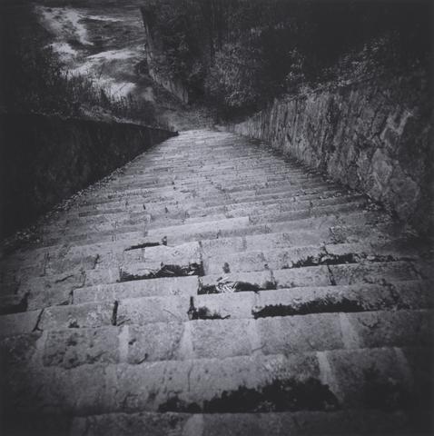 Michael Kenna Quarry Steps, (Death Staircase), Mauthausen, Poland