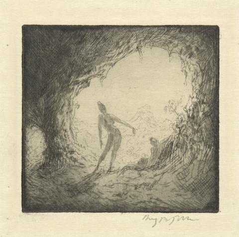 Augustus Edwin John The Big Grotto