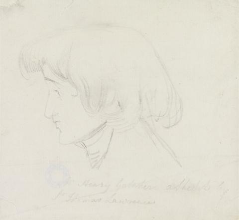 Sir Thomas Lawrence Portrait Study of Henry Gataker