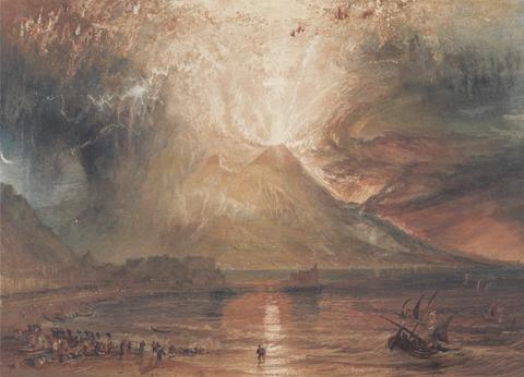 Joseph Mallord William Turner Vesuvius in Eruption
