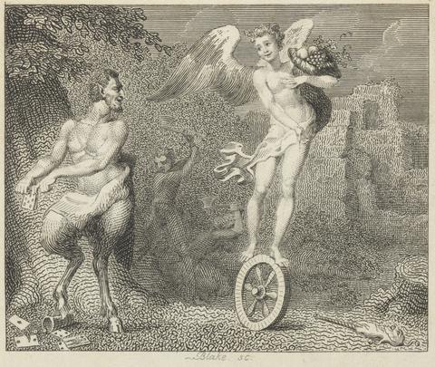 William Blake Pan and Fourtune