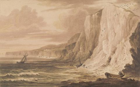 Frederick Calvert Culver Cliff, Sandown Bay, Isle of Wight
