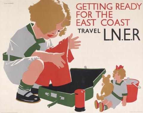 Tom Purvis Getting Ready for the East Coast: Travel L.N.E.R.