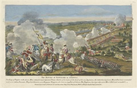unknown artist The Battle of Newmark in Silesia;...