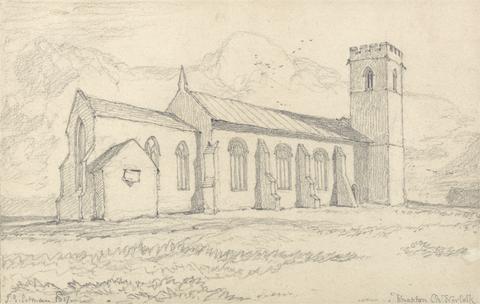 John Sell Cotman Knapton Church, Norfolk, from the North-East