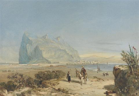 William Wyld View of Gibraltar