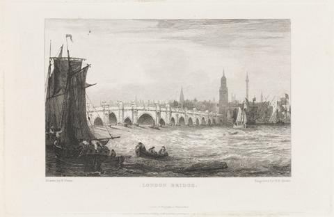 William Bernard Cooke London Bridge