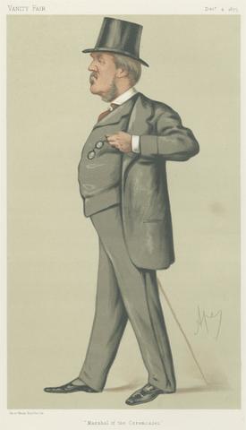 Politicians - Vanity Fair. 'Marshal of the Ceremonies.' The Hon. Spencer Lyttelton.