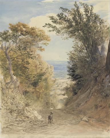 Samuel Palmer View from Rook's Hill, Kent