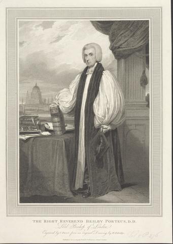 Charles Picart Reverend Beilby Porteus, Lord Bishop of London