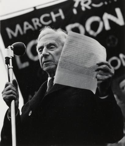 Lewis Morley Bertrand Russell, Trafalgar Square Aldermaston March