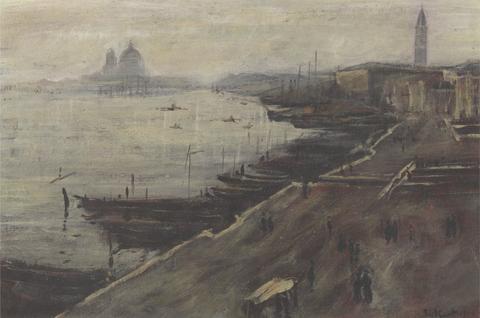 Walter Richard Sickert A View of the Laguna, Venice