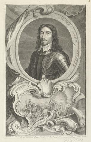 Jacobus Houbraken Thomas Fairfax, 3rd Lord Fairfax of Cameron