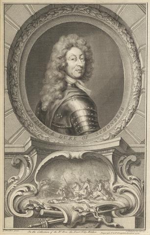 Jacobus Houbraken Frederick Duke of Schonberg