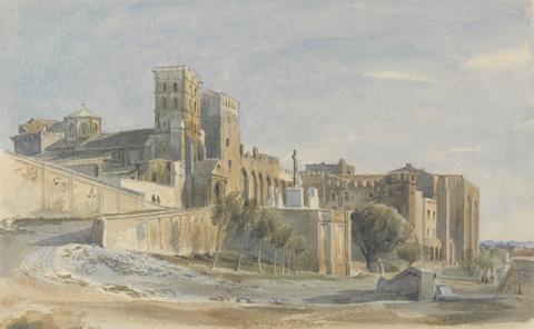 Thomas Hartley Cromek The Cathedral and Palace of the Popes, Avignon