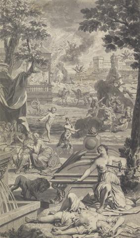 unknown artist Illustration to Tonson's Ovid Metamorphosis (three of four)