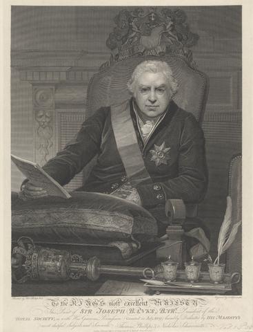 Niccoló Schiavonetti Sir Joseph Banks, 1st Baronet